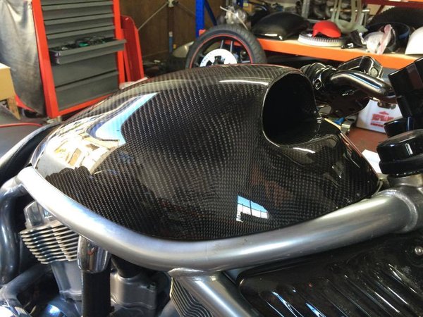 Speed Demon Airboxcover "Scoop" Carbon