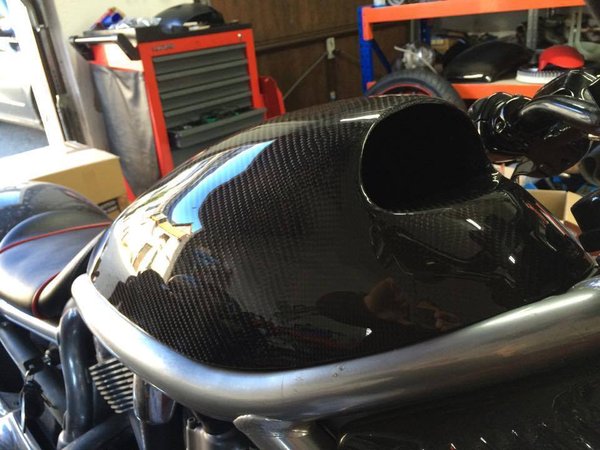Speed Demon Airboxcover "Scoop" Carbon